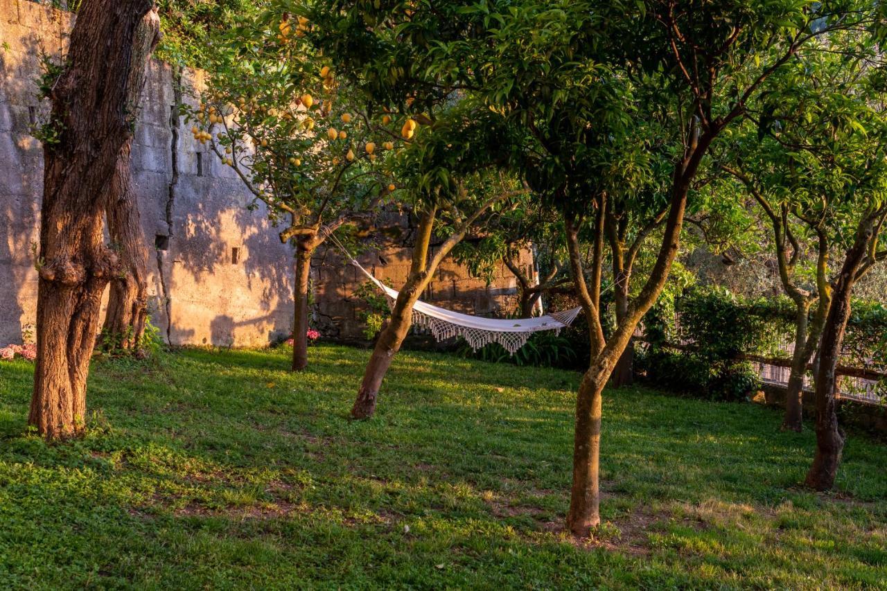 Villa Carolina Sorrento Private Heated Pool And Sea View Exterior photo