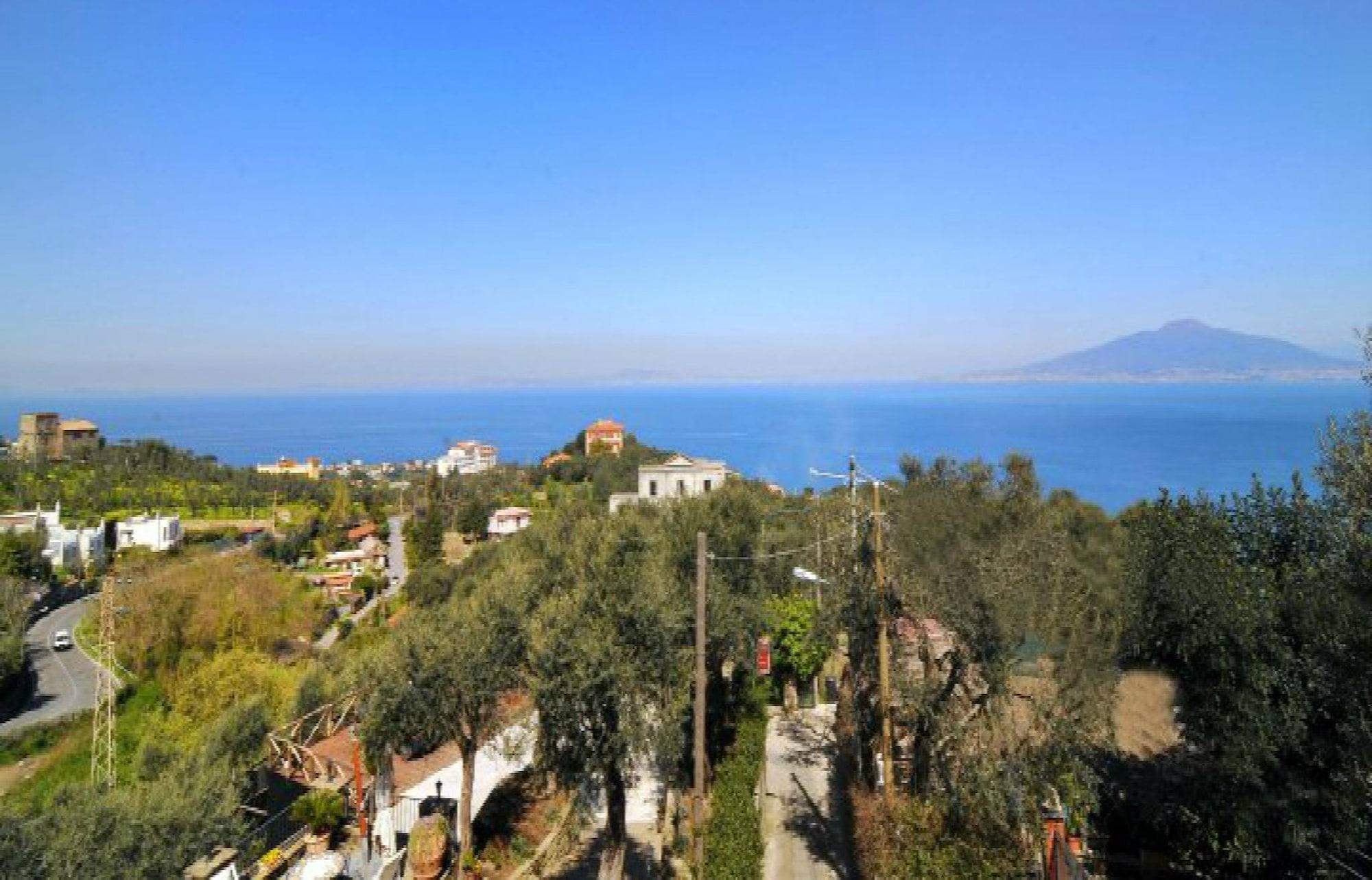 Villa Carolina Sorrento Private Heated Pool And Sea View Exterior photo
