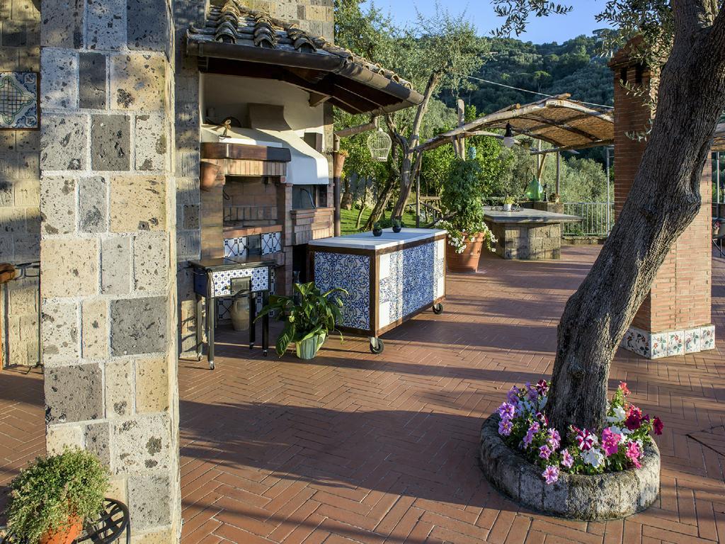 Villa Carolina Sorrento Private Heated Pool And Sea View Exterior photo
