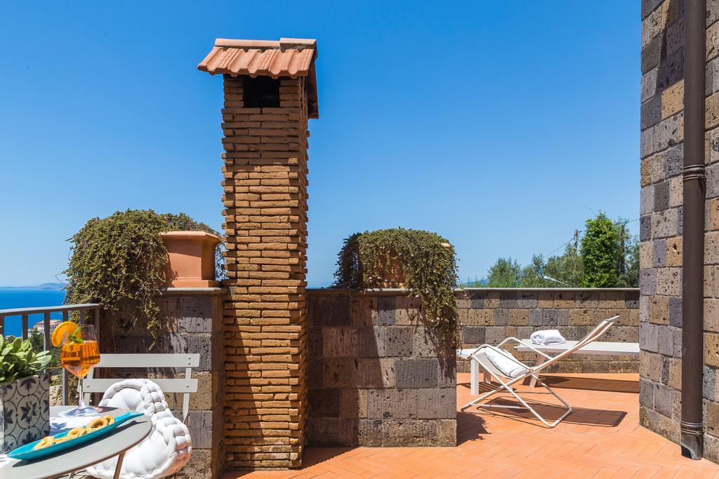 Villa Carolina Sorrento Private Heated Pool And Sea View Exterior photo