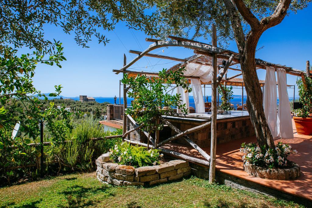 Villa Carolina Sorrento Private Heated Pool And Sea View Exterior photo